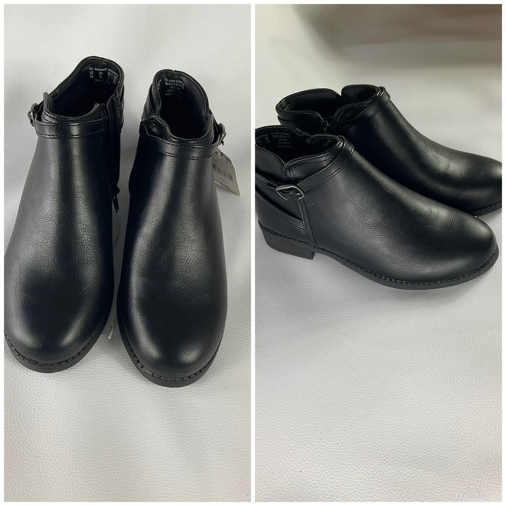 Piper young Jane Shortie Boots Black Size 3M